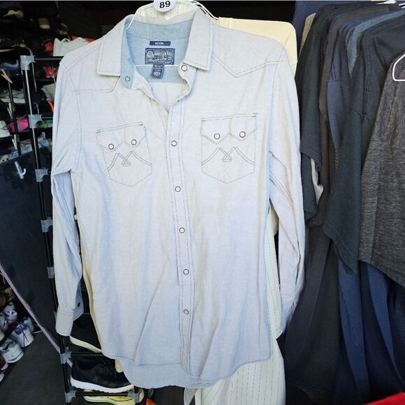 Dress shirt men white size M American rag. 089 - Picture 1 of 3